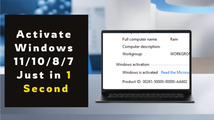 Powerfull Tool to Activate your Windows 11/10/8/7 in 2022