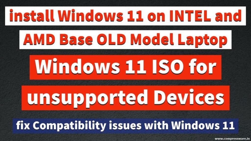 download windows 11 iso for unsupported devices